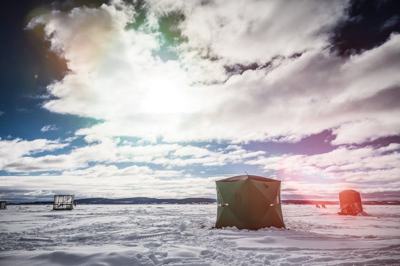 Canada's Frozen Frontier: Catch the Thrill of Ice Fishing This Winter, ice fishing live demo